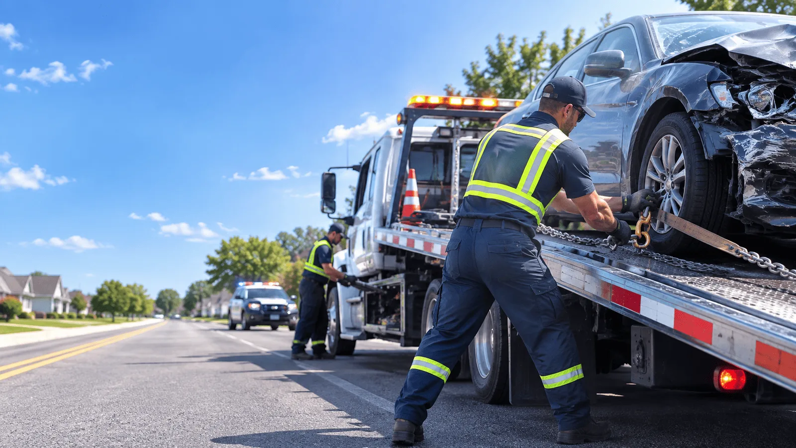 Accident Towing Service in Oradell, NJ near me